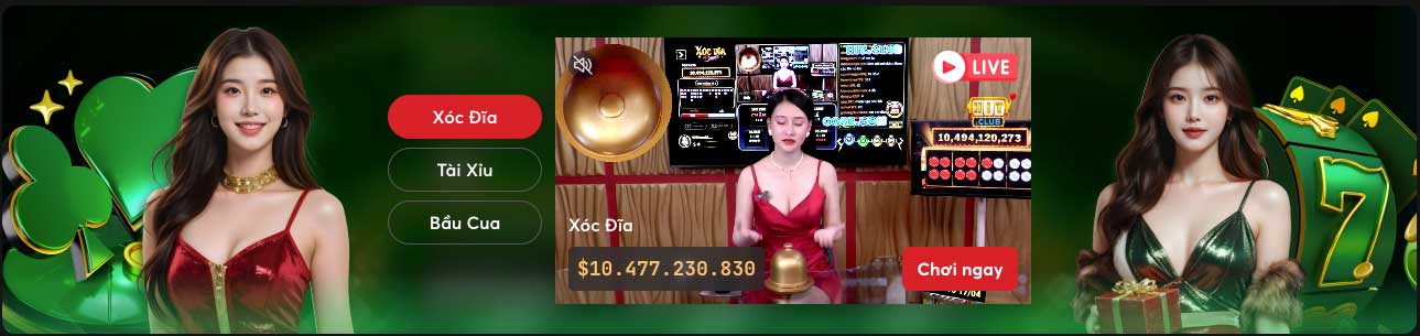 Chơi Tài Xỉu, Xóc Đĩa, Bầu Cua Online tại nhà cái KONG88